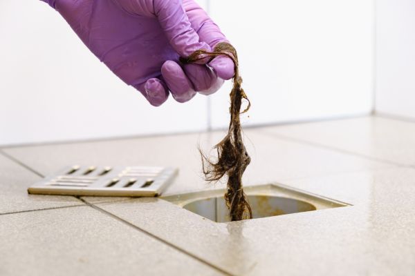 Shower Drain Blockage Removal